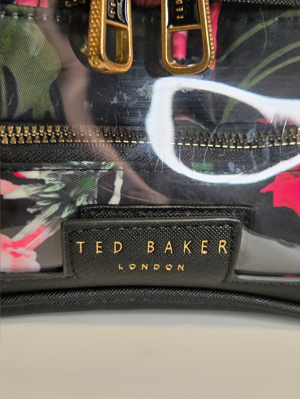 Ted Baker Black Clear & Floral Cosmetic Cases, Set Of 4 - Picture 3 of 9